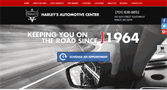 Desktop Screenshot of harleysautocenter.com